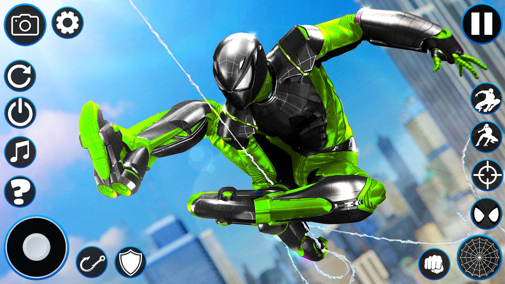 Spider RopeHero City Battle 3D