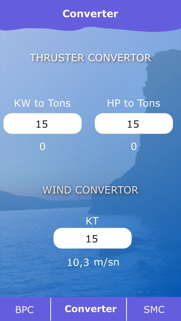 Bollard Pull Calculator