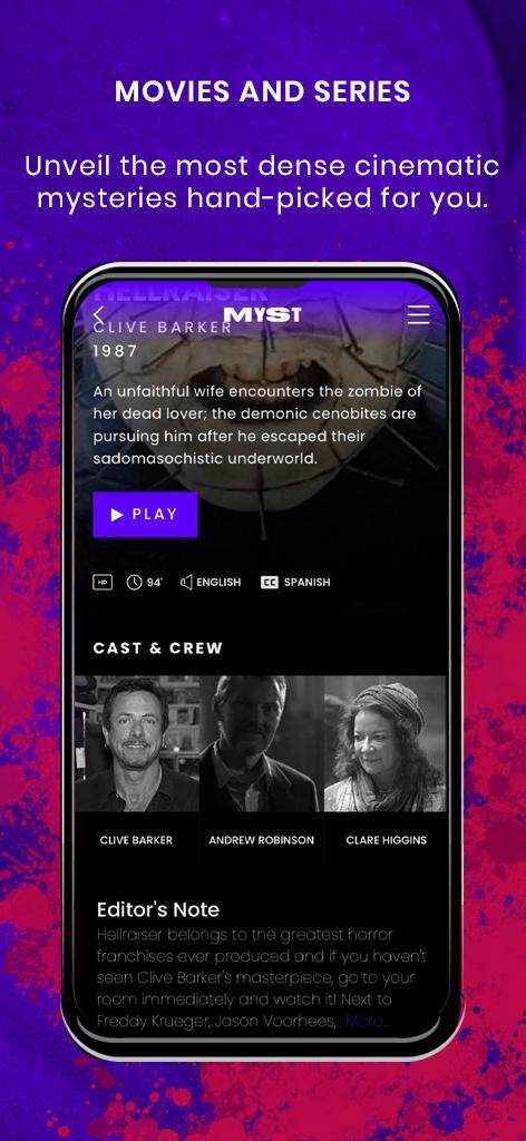 MYST: App for Mystery Seekers