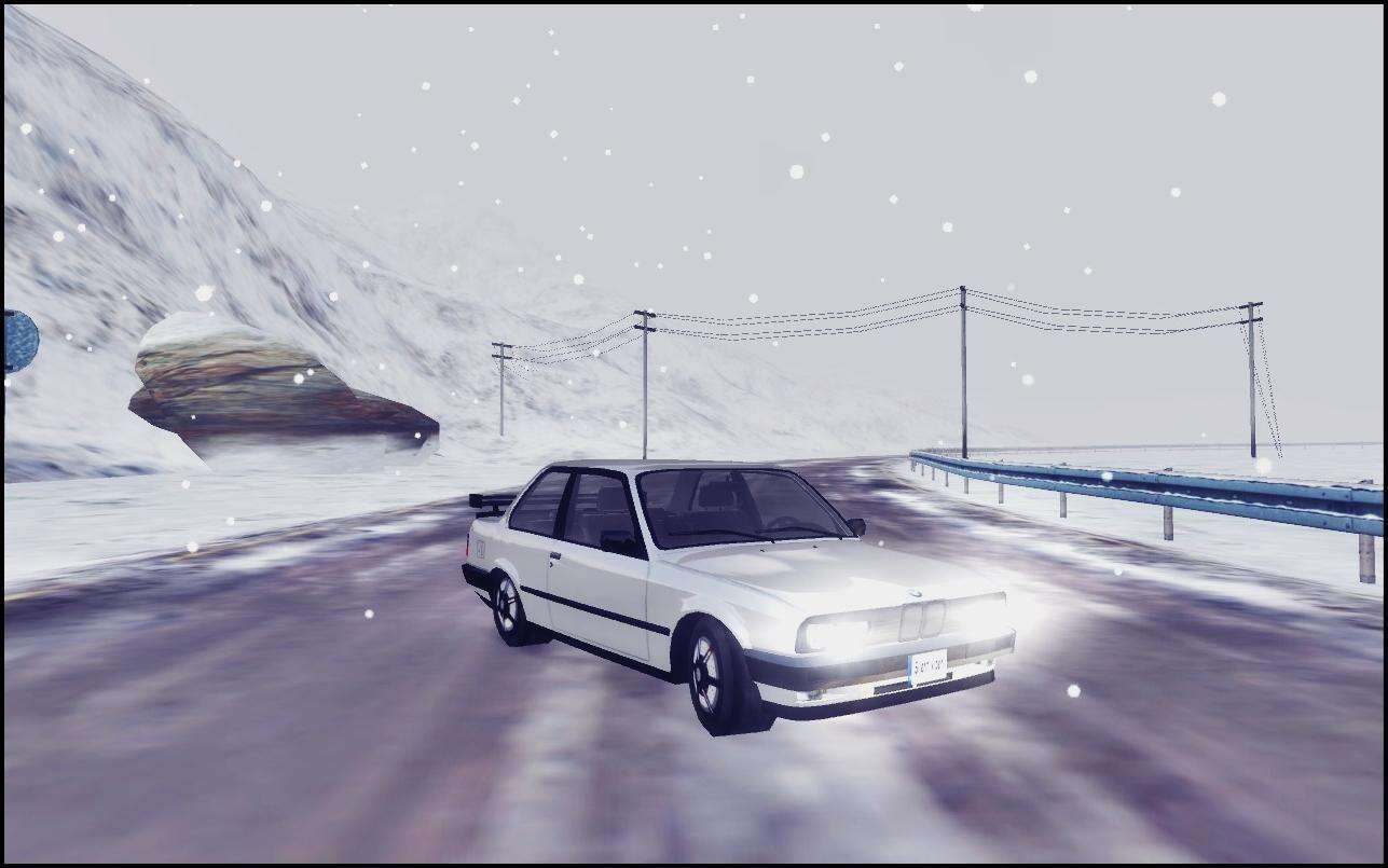 M4 E30 Snow Drift & Driving Simulator