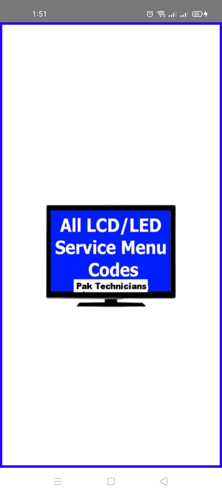 Unduh Aplikasi TV Service Menu Codes For All di PC (Emulator) - LDPlayer