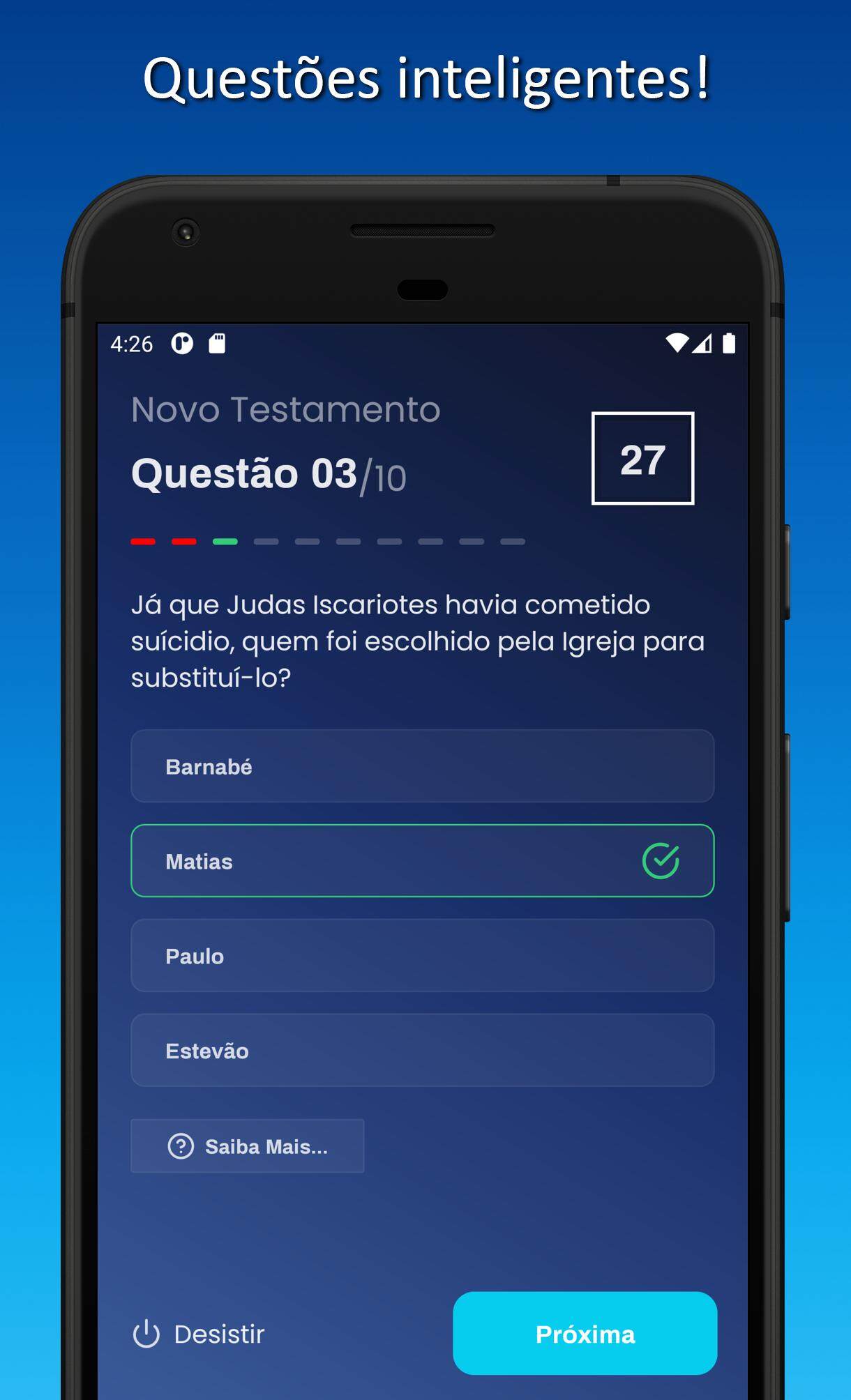 Bom de Bíblia: Quiz Bíblico!