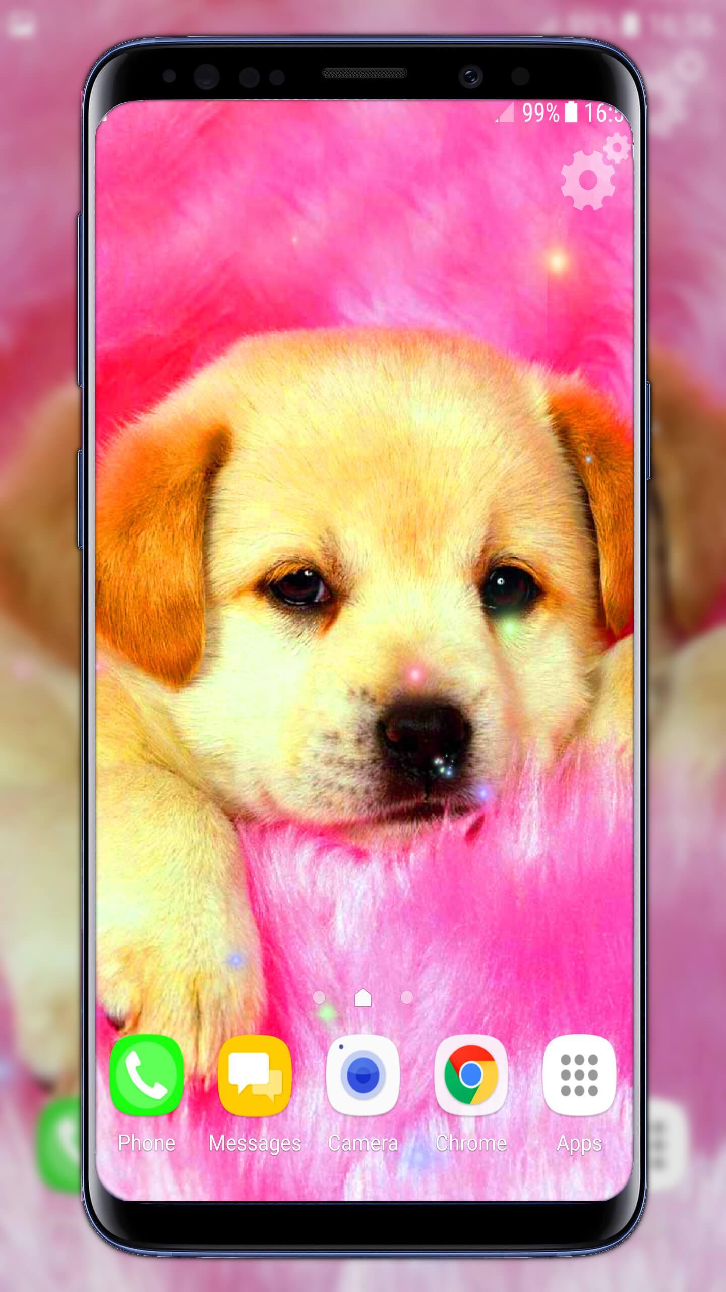 Cute Puppies Live Wallpaper