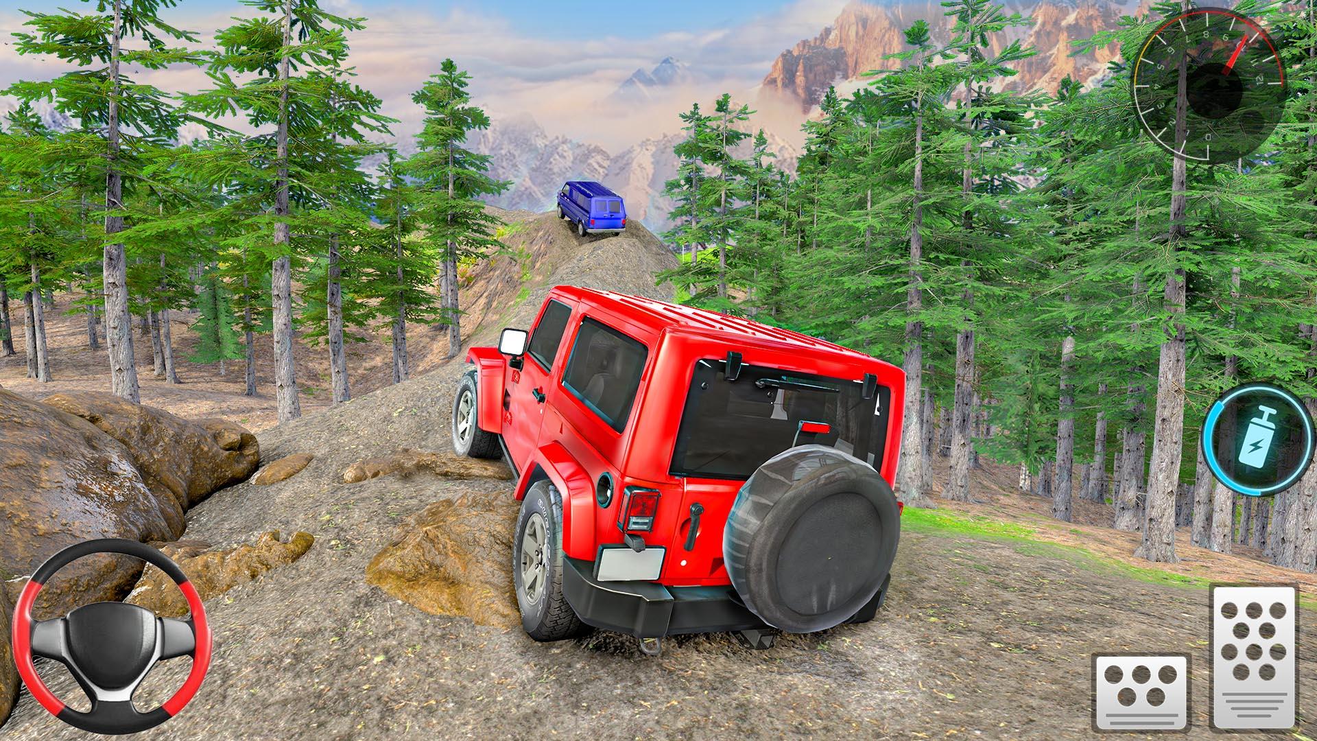 Offroad Jeep Driving Simulator