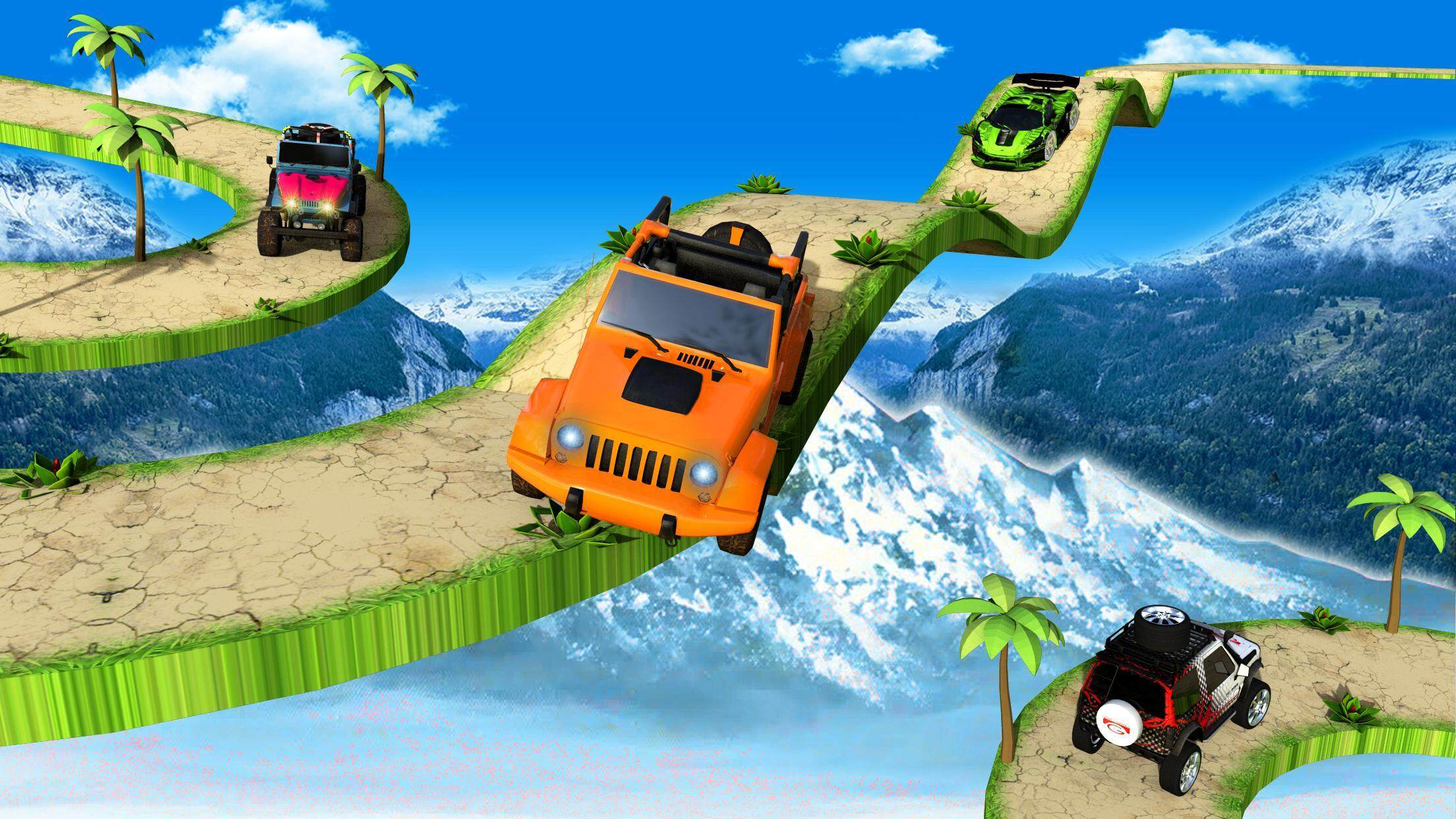 Mountain Climb Racing Masters: Hill Car Drive