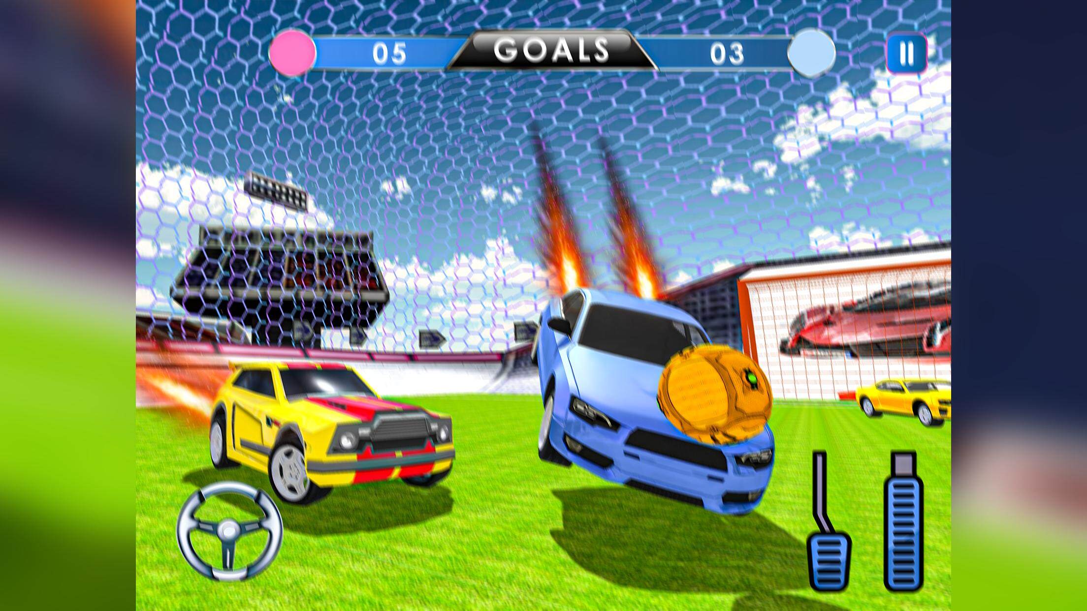 Rocket Car Soccer League Mania