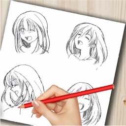 How to draw anime step by step