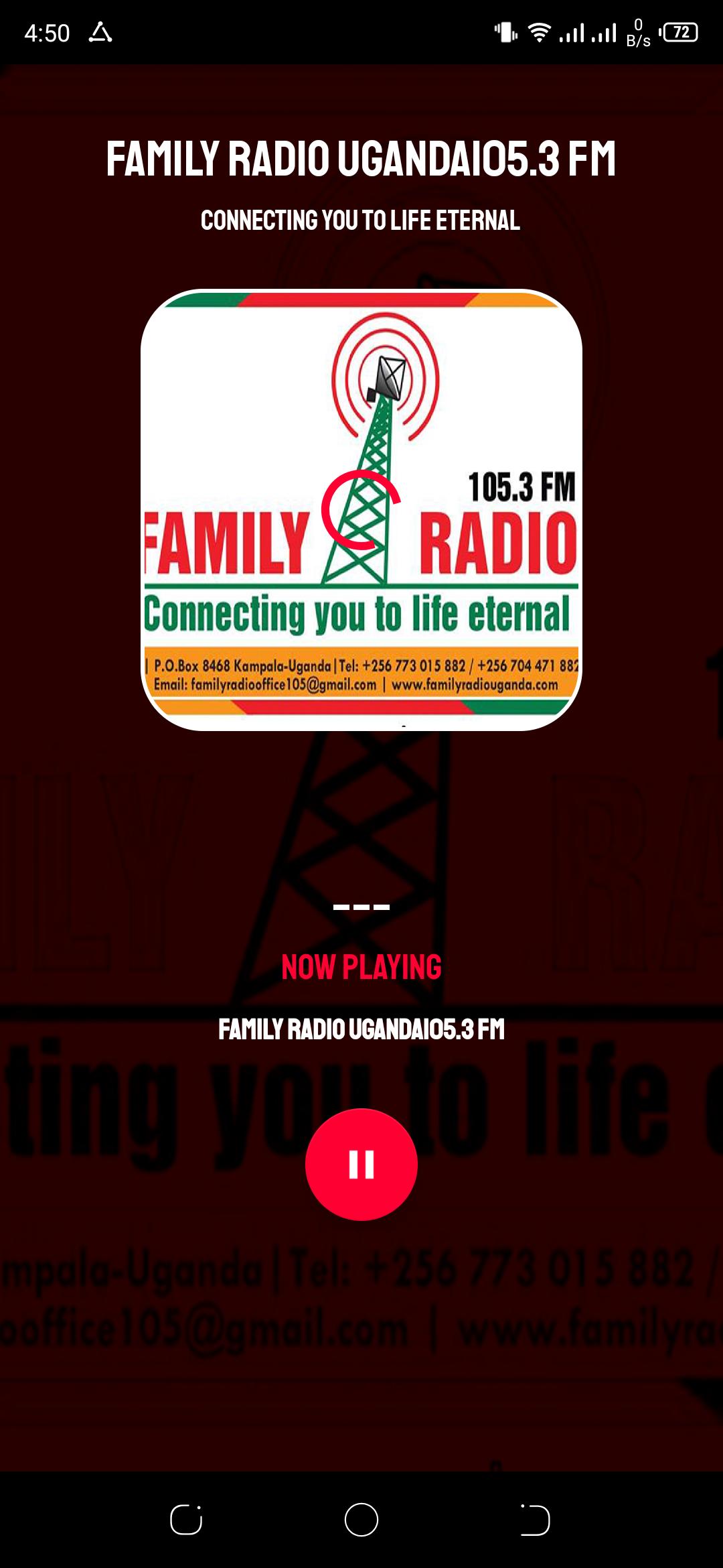 Family Radio Uganda 105.3fm