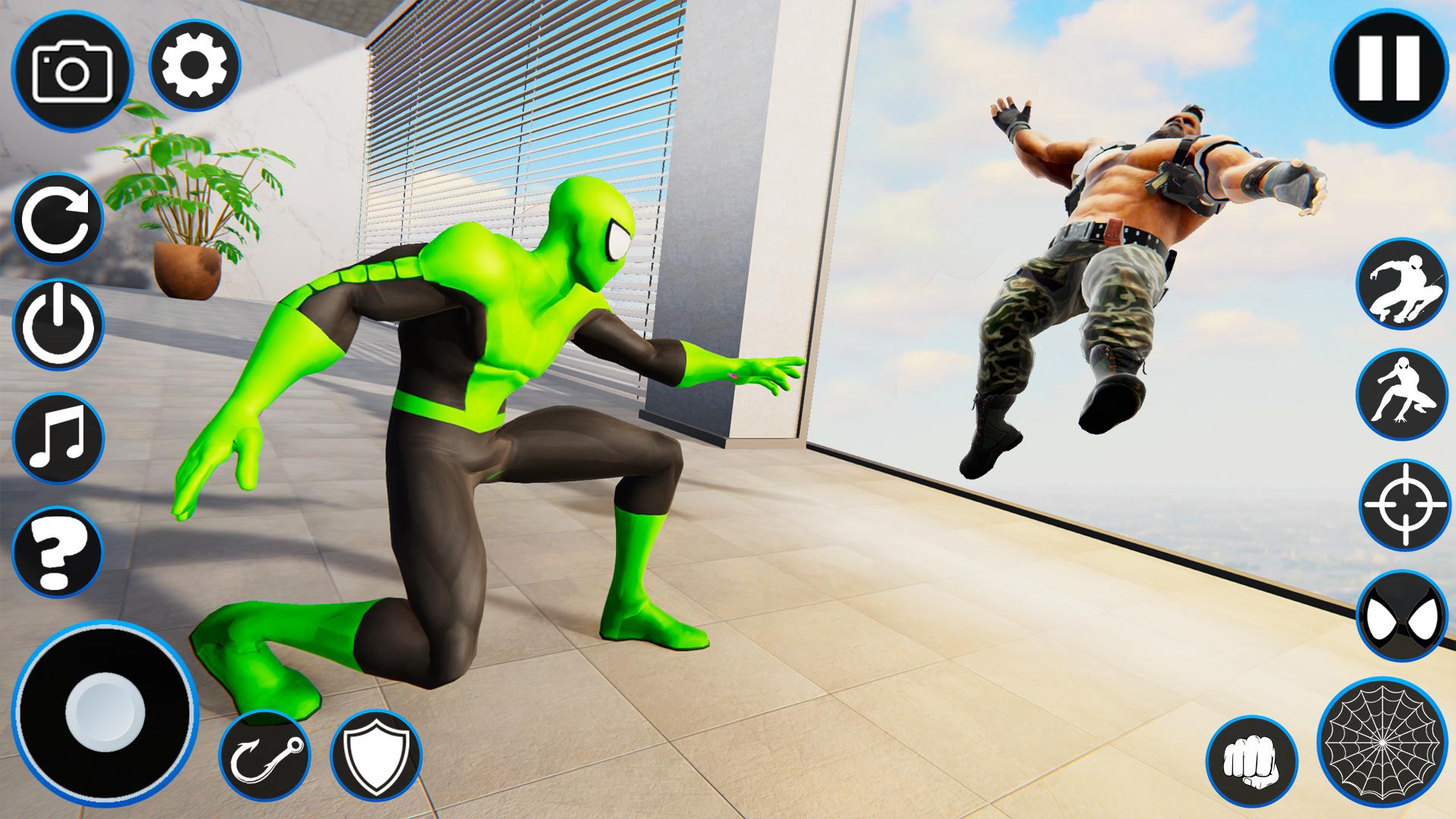 Spider RopeHero City Battle 3D