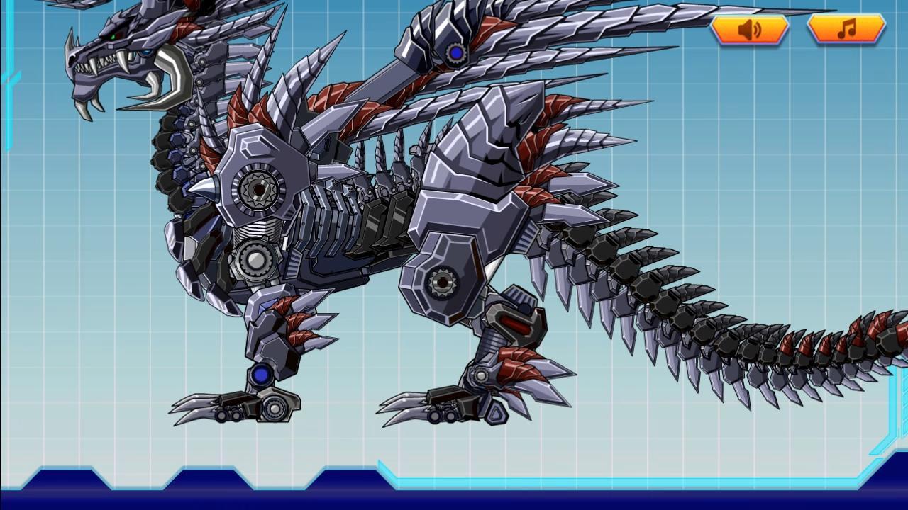 Robot Ultimate Dark Dragon - A