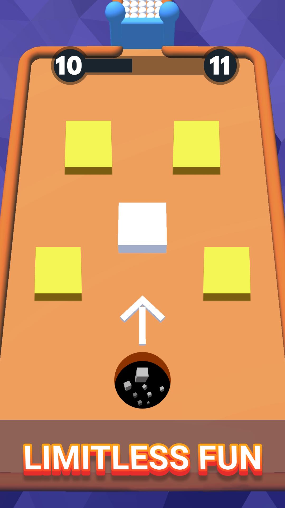 Crazy Hole 3D-Color Block Rush