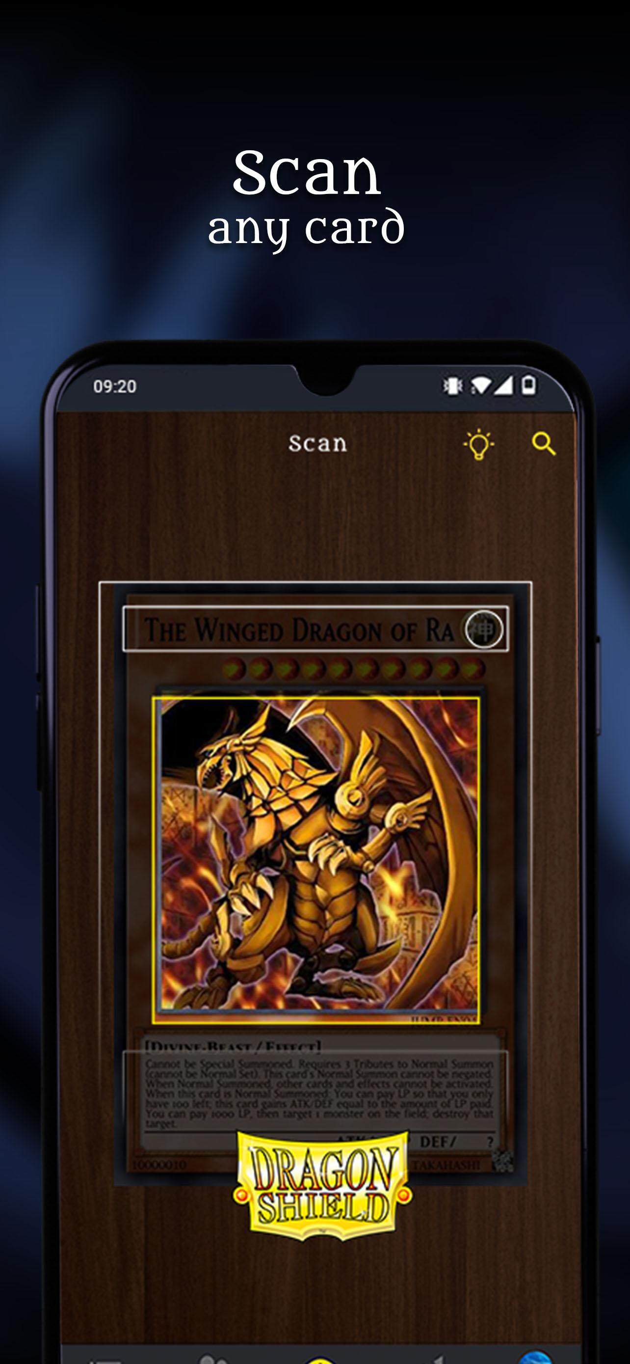 YGO Scanner - Dragon Shield