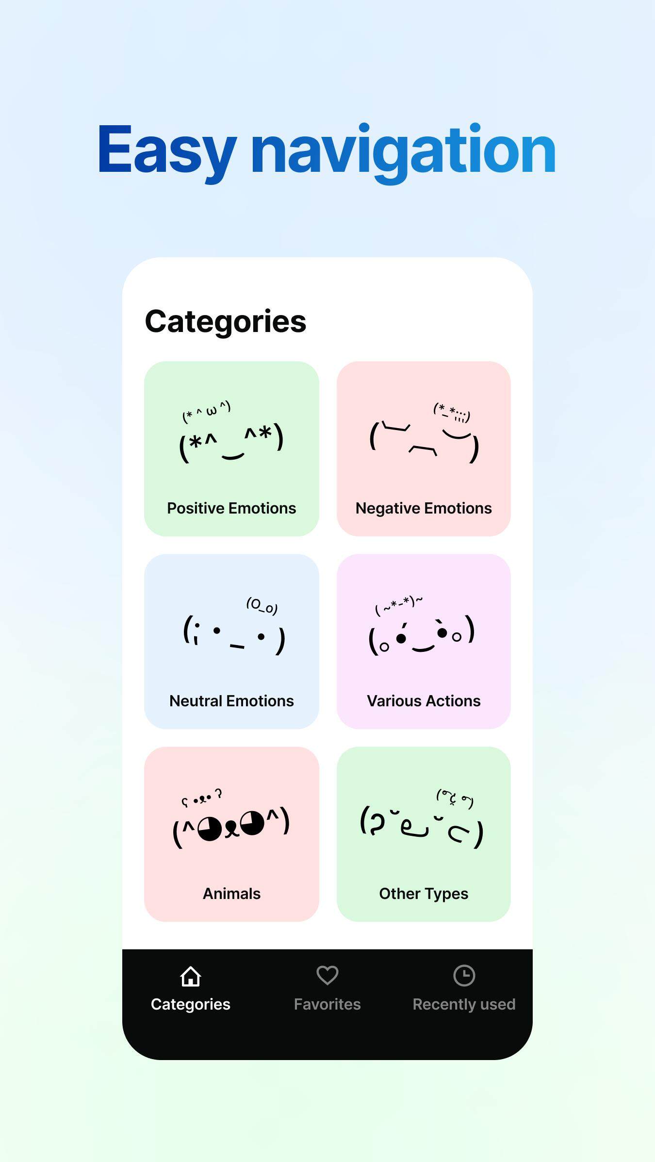 mojik - japanese emoji/kaomoji