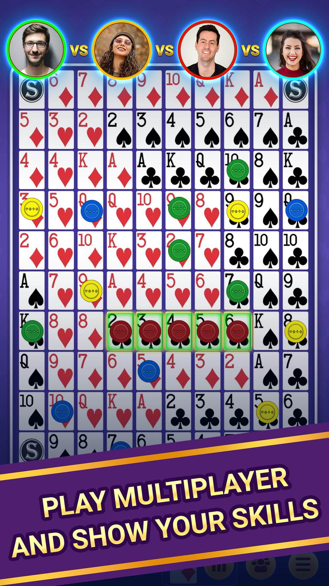 Sequence Card Game : Jacks