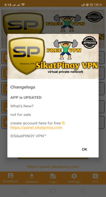 Sikatpinoy VPN