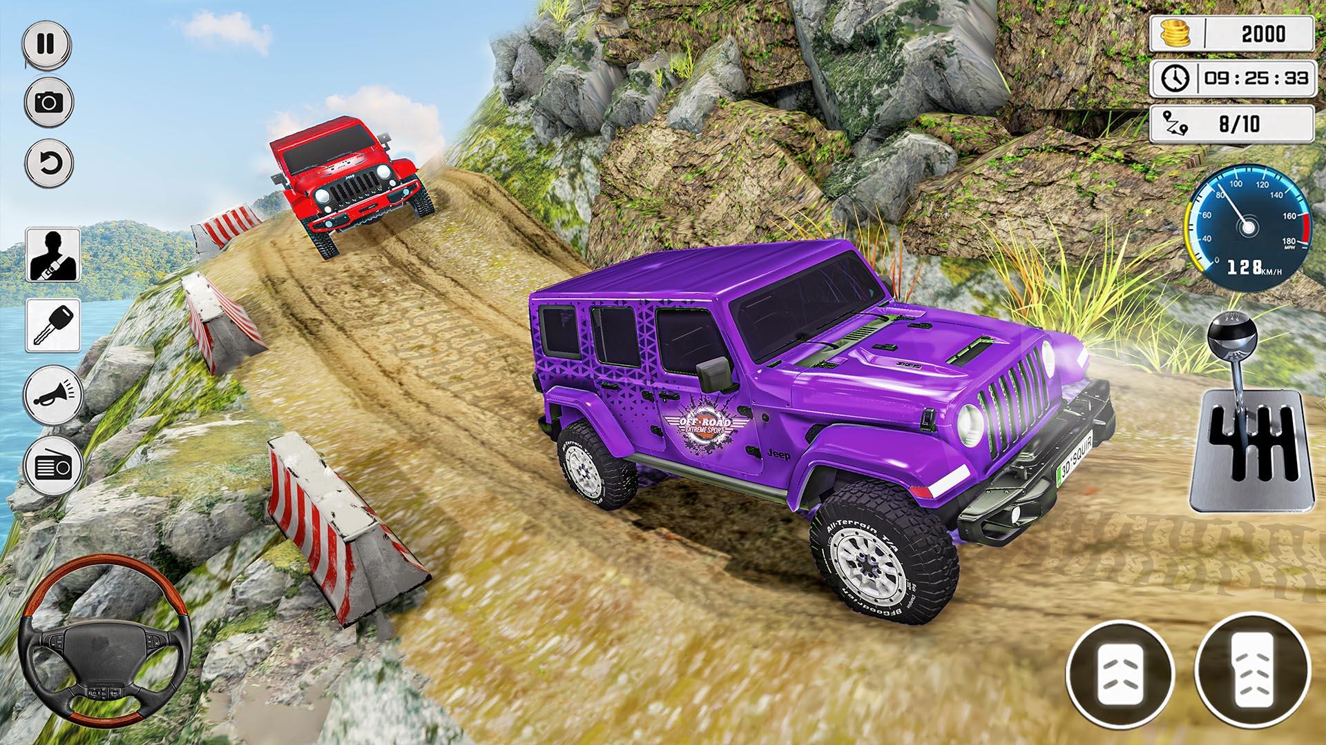 Offroad Jeep Driving Simulator