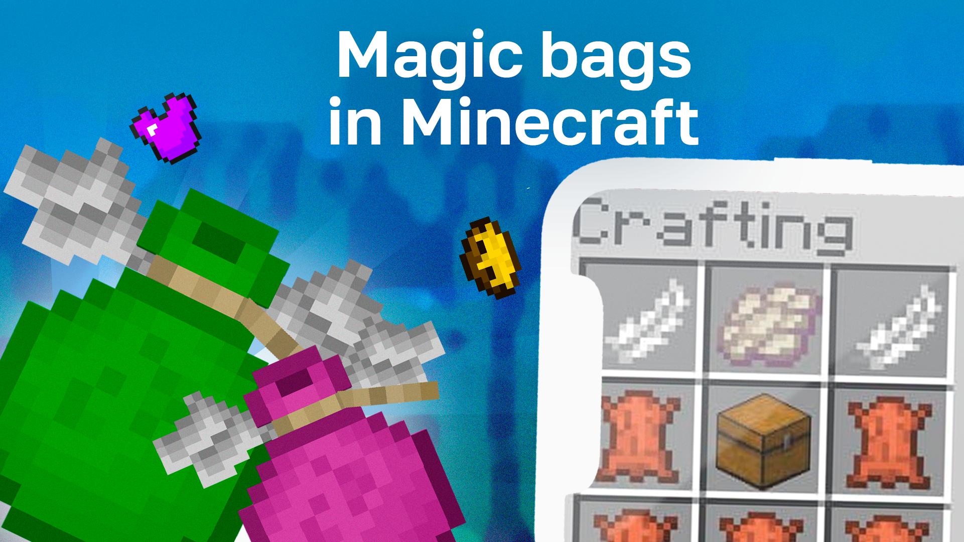 Bag Minecraft Mod