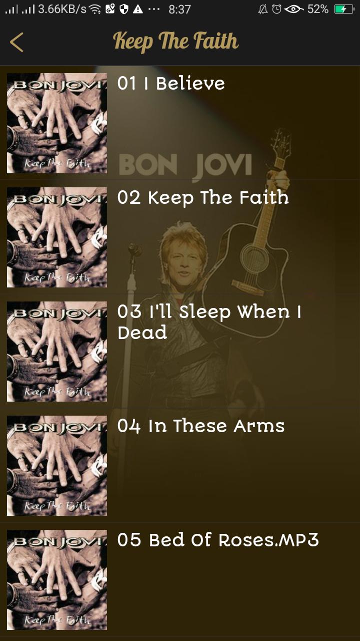 Bon Jovi Songs Collection