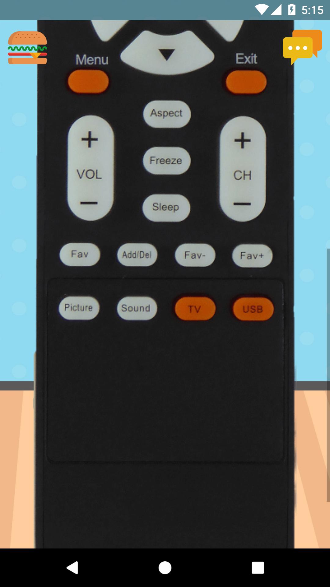 Remote Control For Sceptre  TV