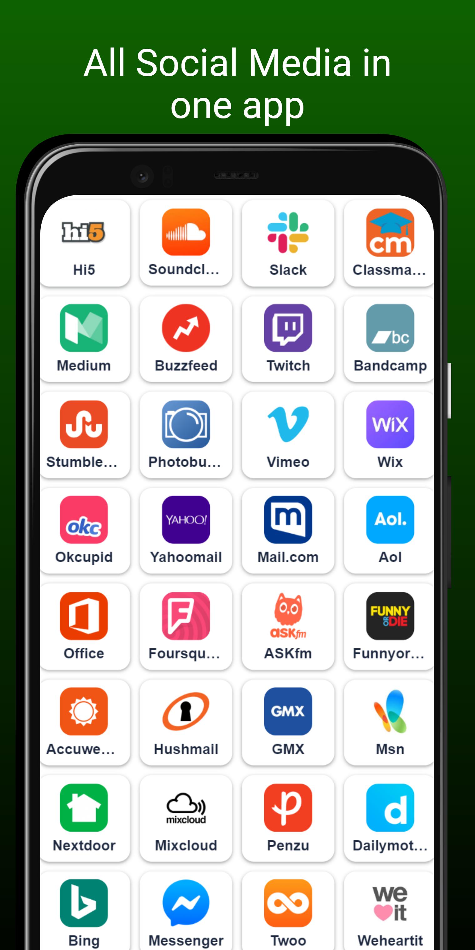 All social media & network app