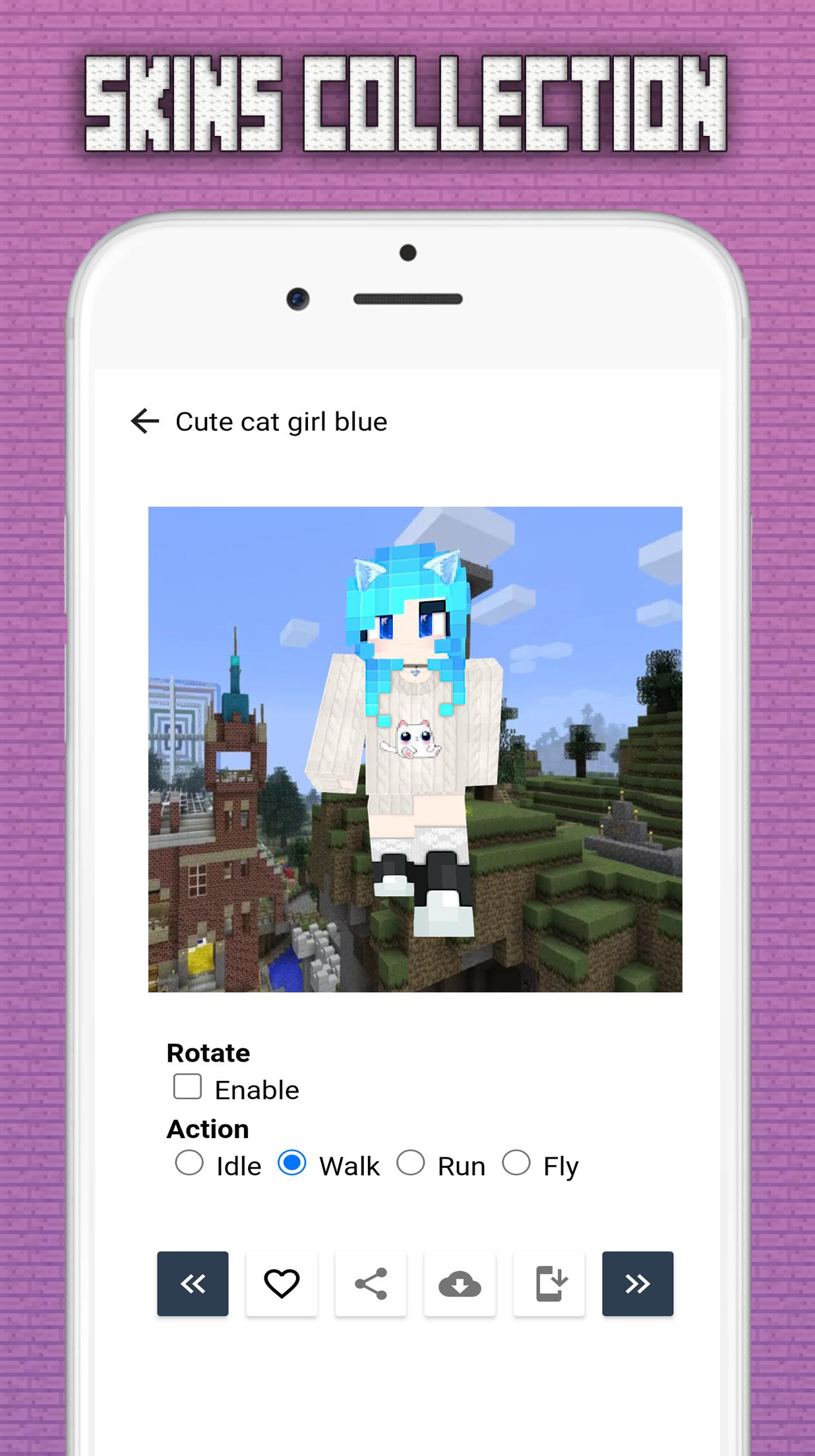 Cute Girls Skins For Minecraft