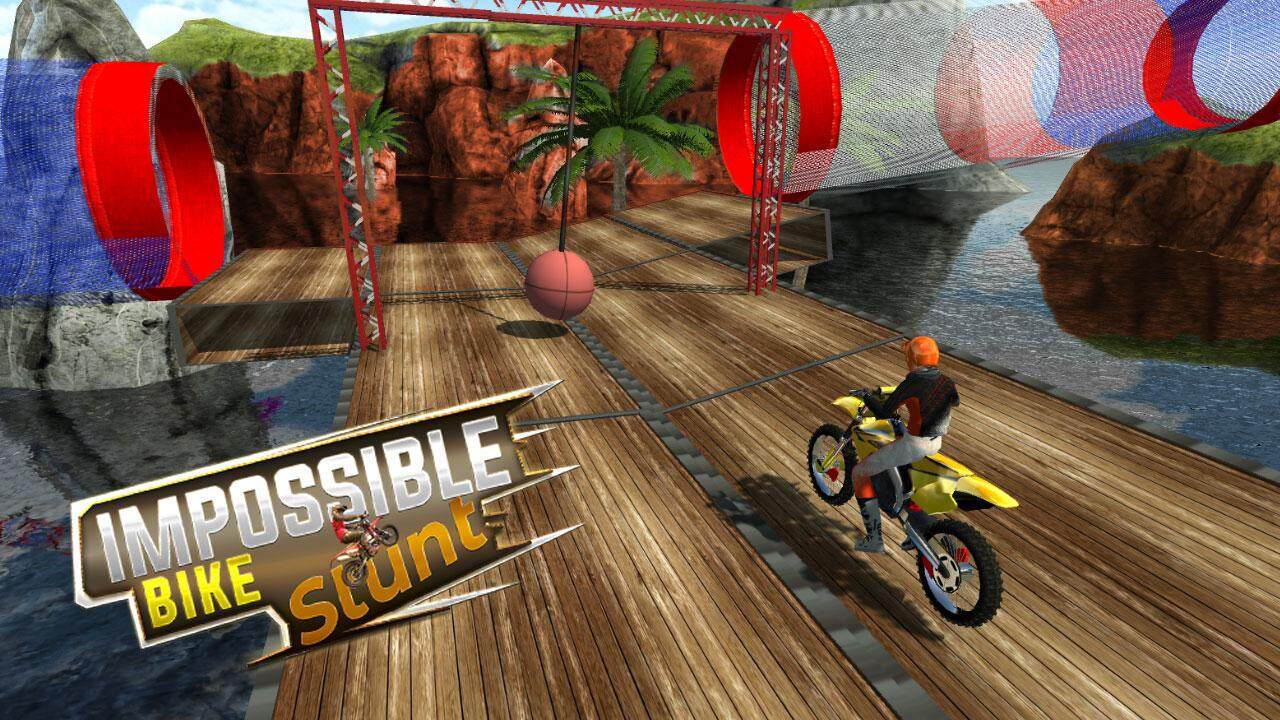 Impossible Ramp Bike Stunts