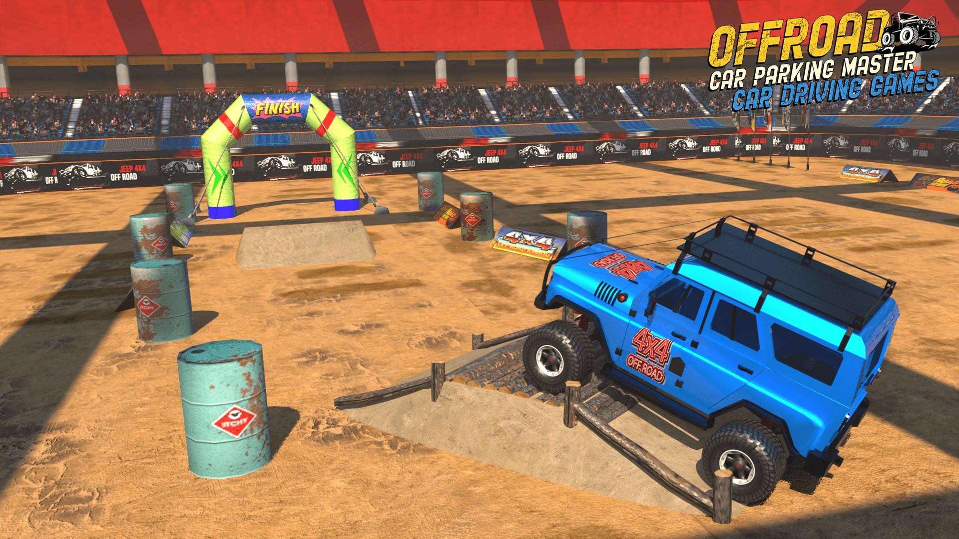 Offroad SUV Car Parking Games