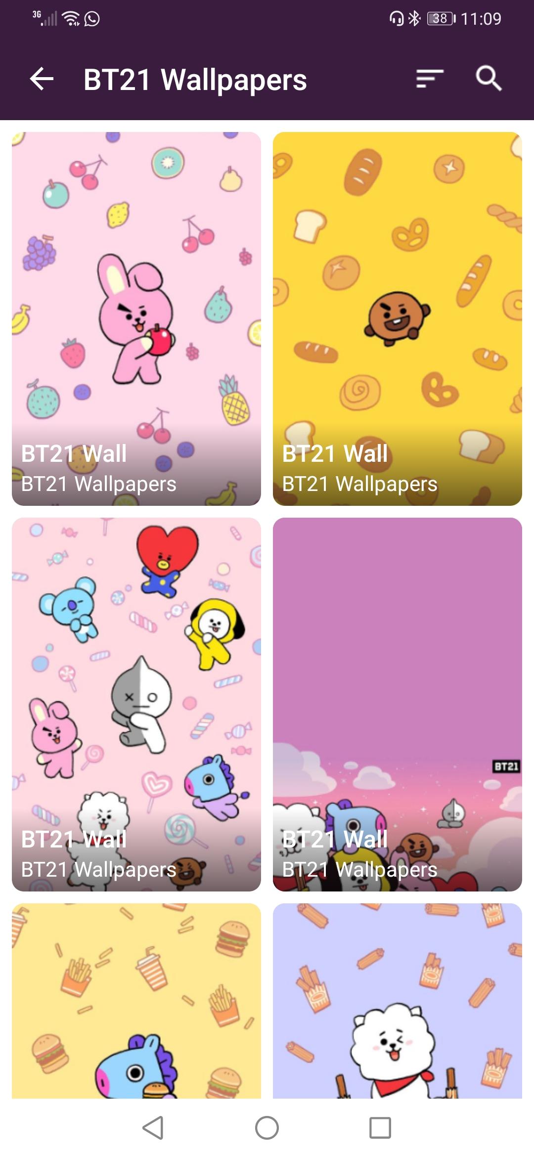 Cute BT21 wallpapers 2K22