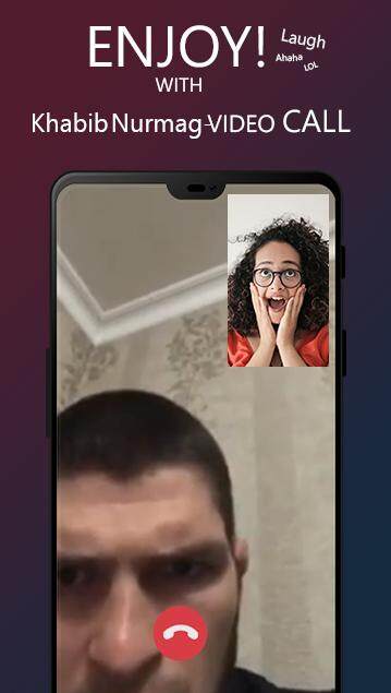 Khabib Fake Chat &Video Call