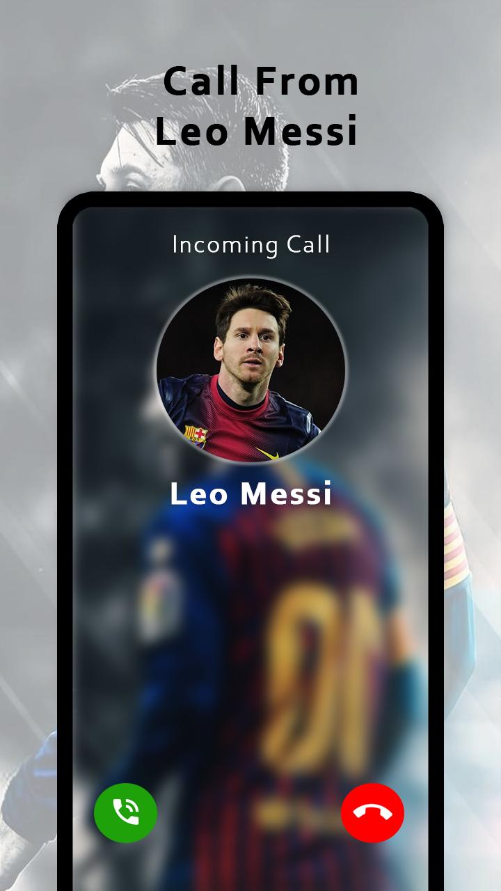 Messi Calling Video Call Fake