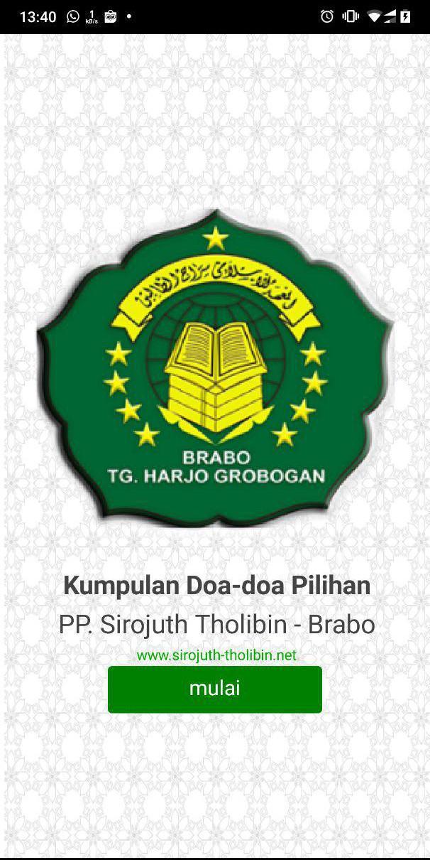 Doa pilihan Sirojuth Tholibin