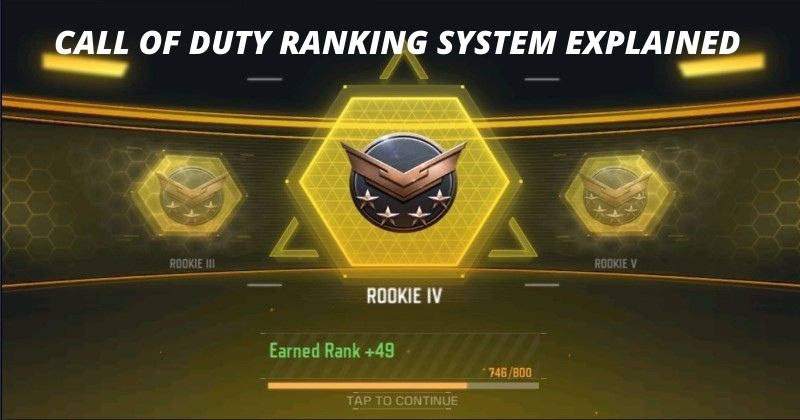 Call of Duty Mobile Ranking System Explained