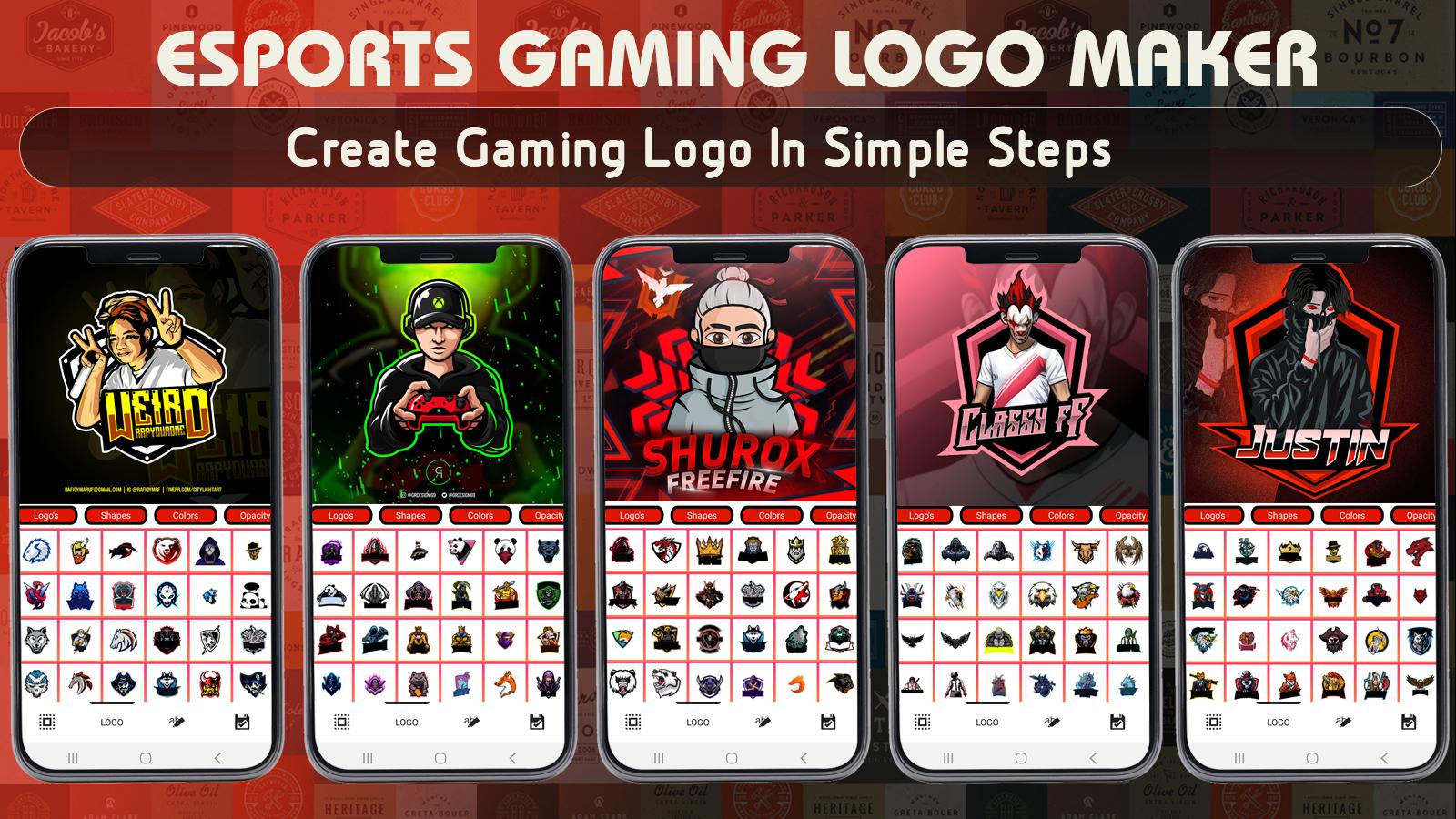 FF Logo Maker & Gaming Logo