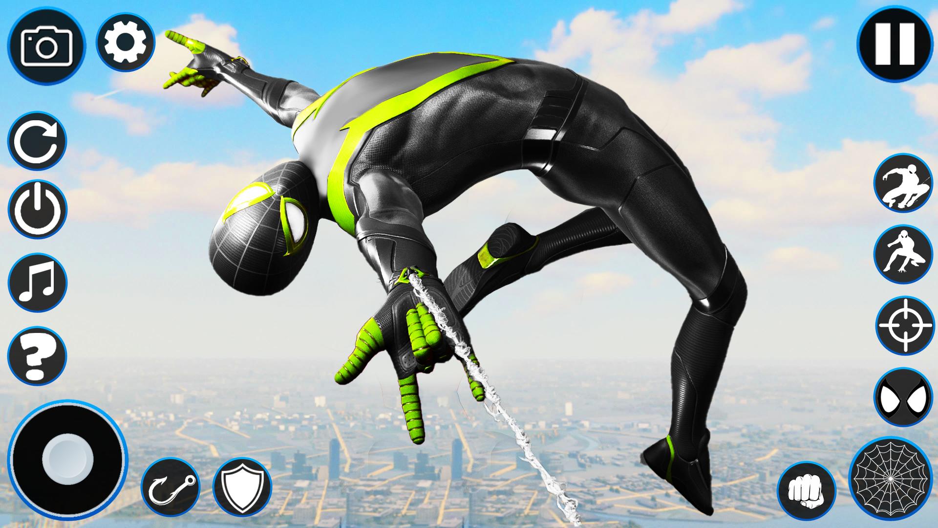 Spider RopeHero City Battle 3D