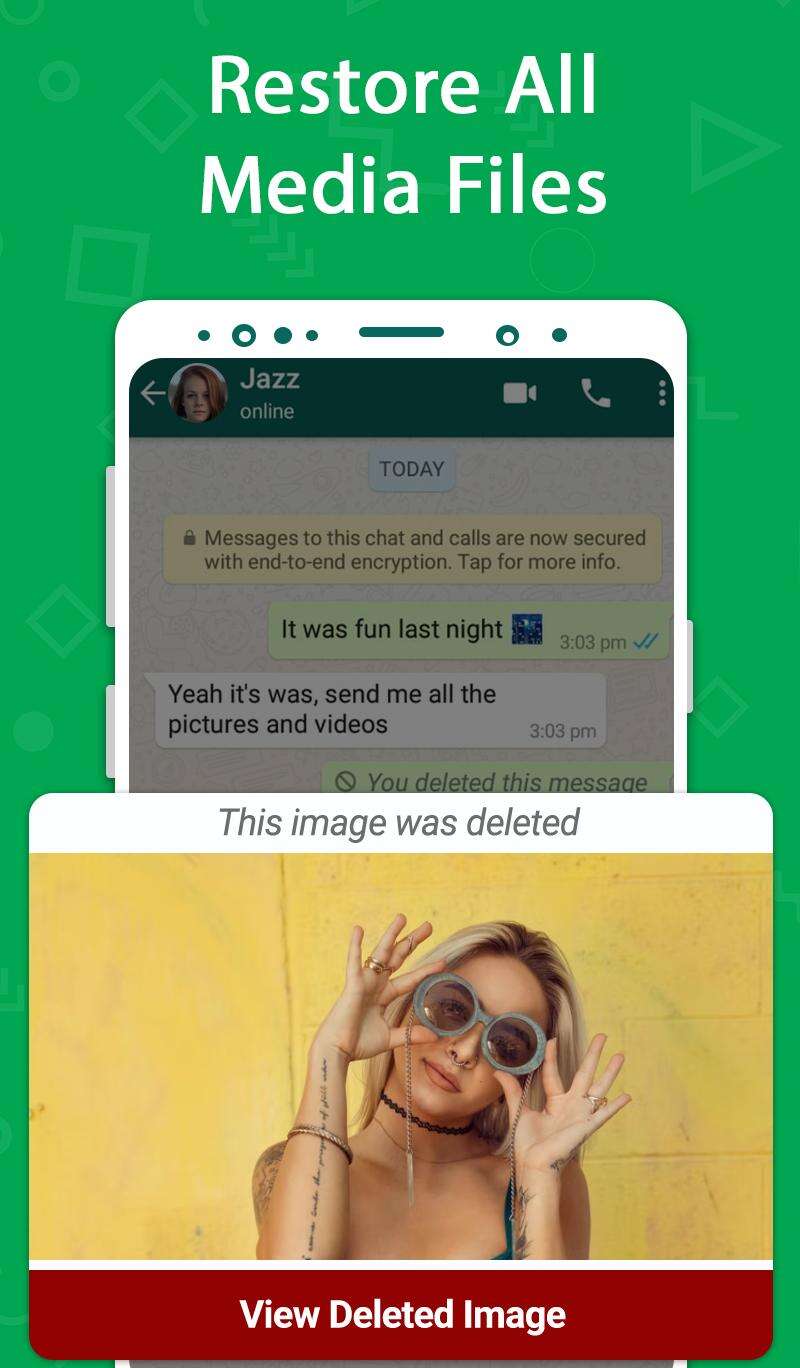 Pulihkan Dihapus untuk whatsap