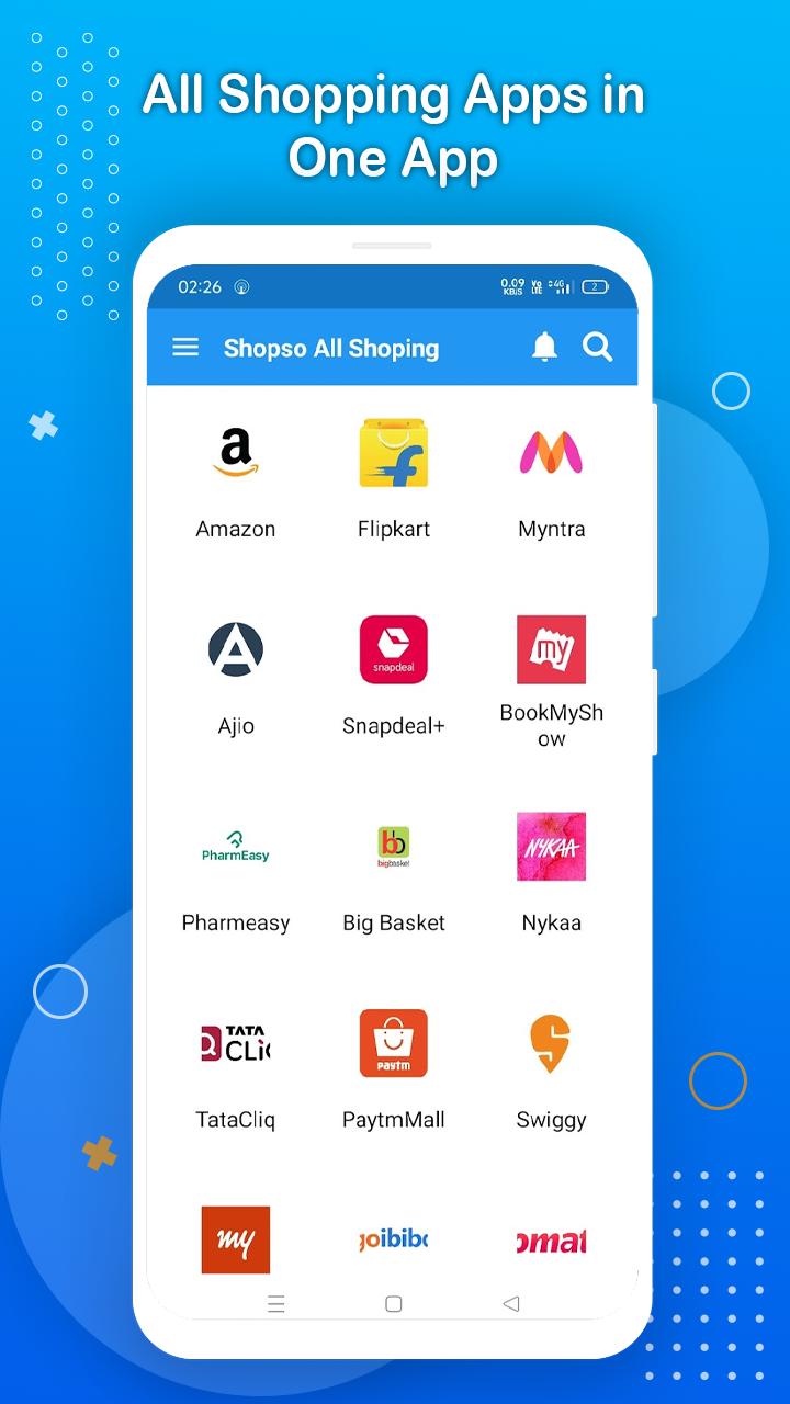 All Shopping Apps in One App