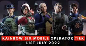 Rainbow Six Mobile Operator Tier List March 2025