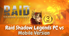 Raid Shadow Legends PC vs Mobile Version - Third Anniversary Details
