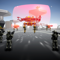 World war : Robots(offline)