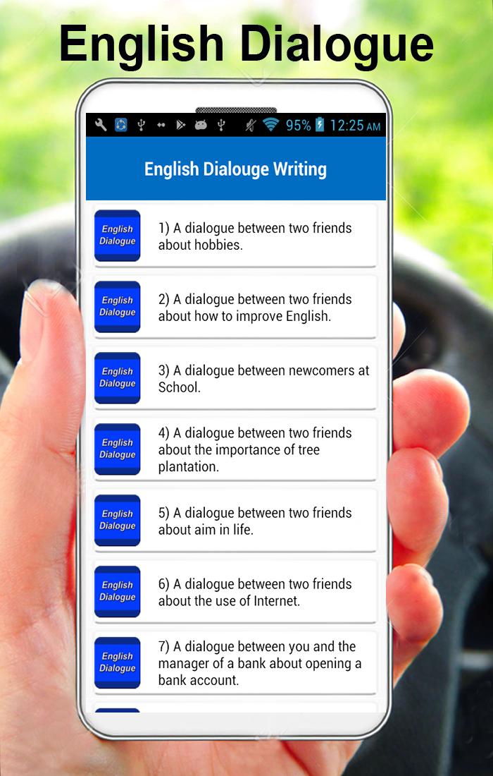 English Dialogue Writing