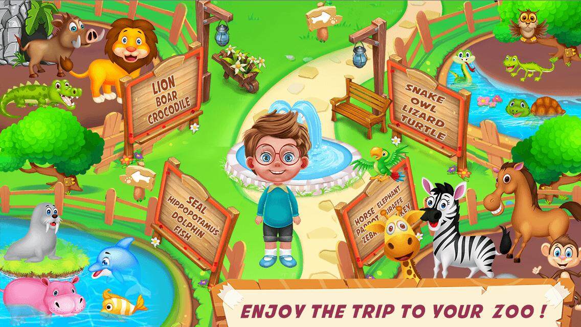 Trip To Zoo : Animal Zoo Game