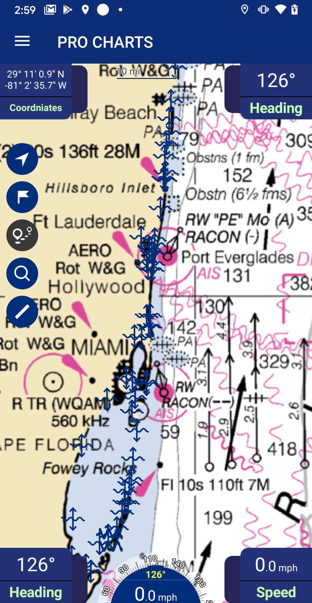 PRO CHARTS - Marine Navigation