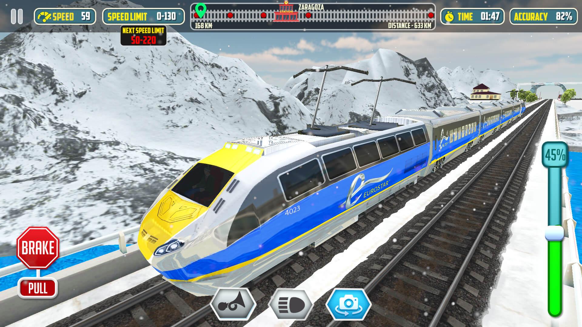 Euro Train Game - Bullet Train