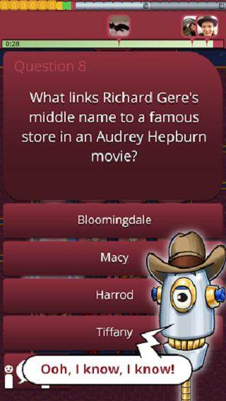 QuizTix: Movies Quiz