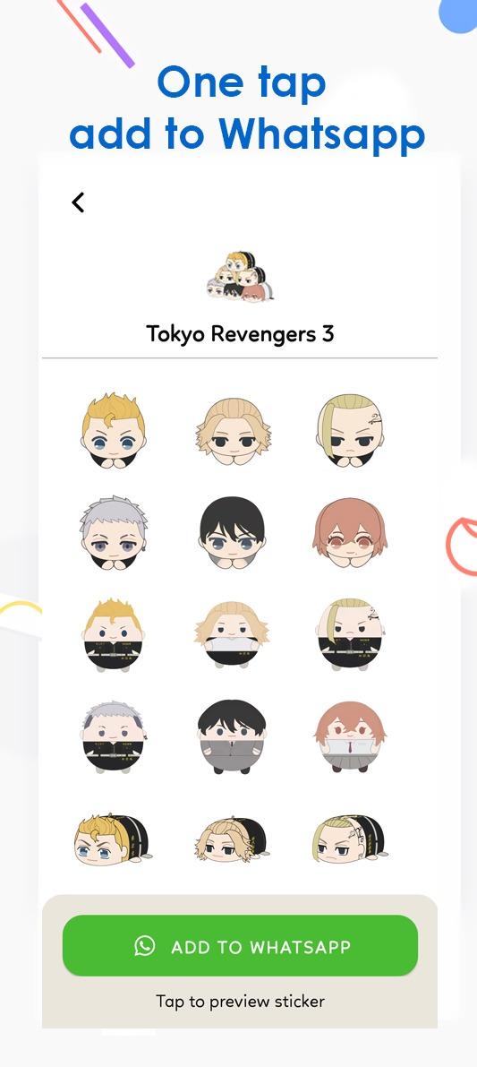 Tokyo Revengers Stickers