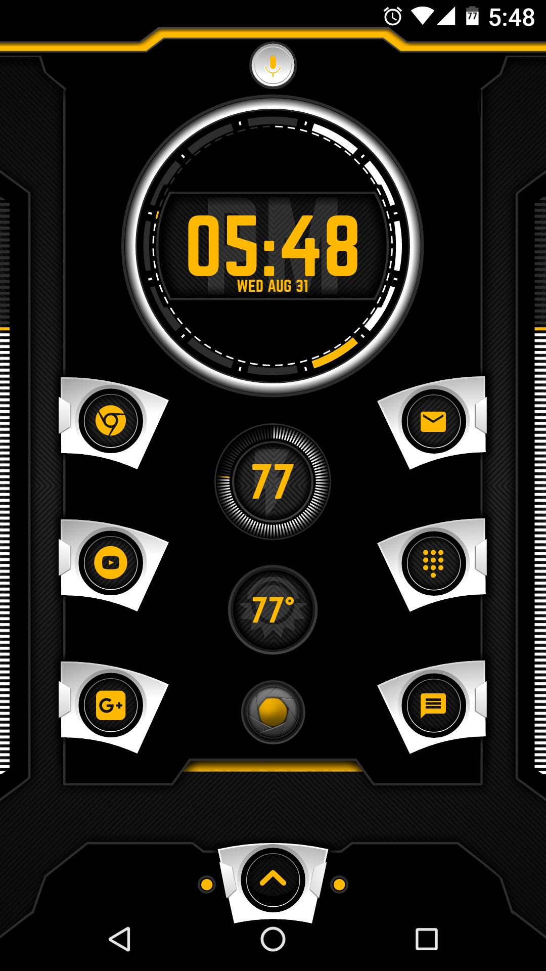 CMX - Zentinel X · KLWP Theme