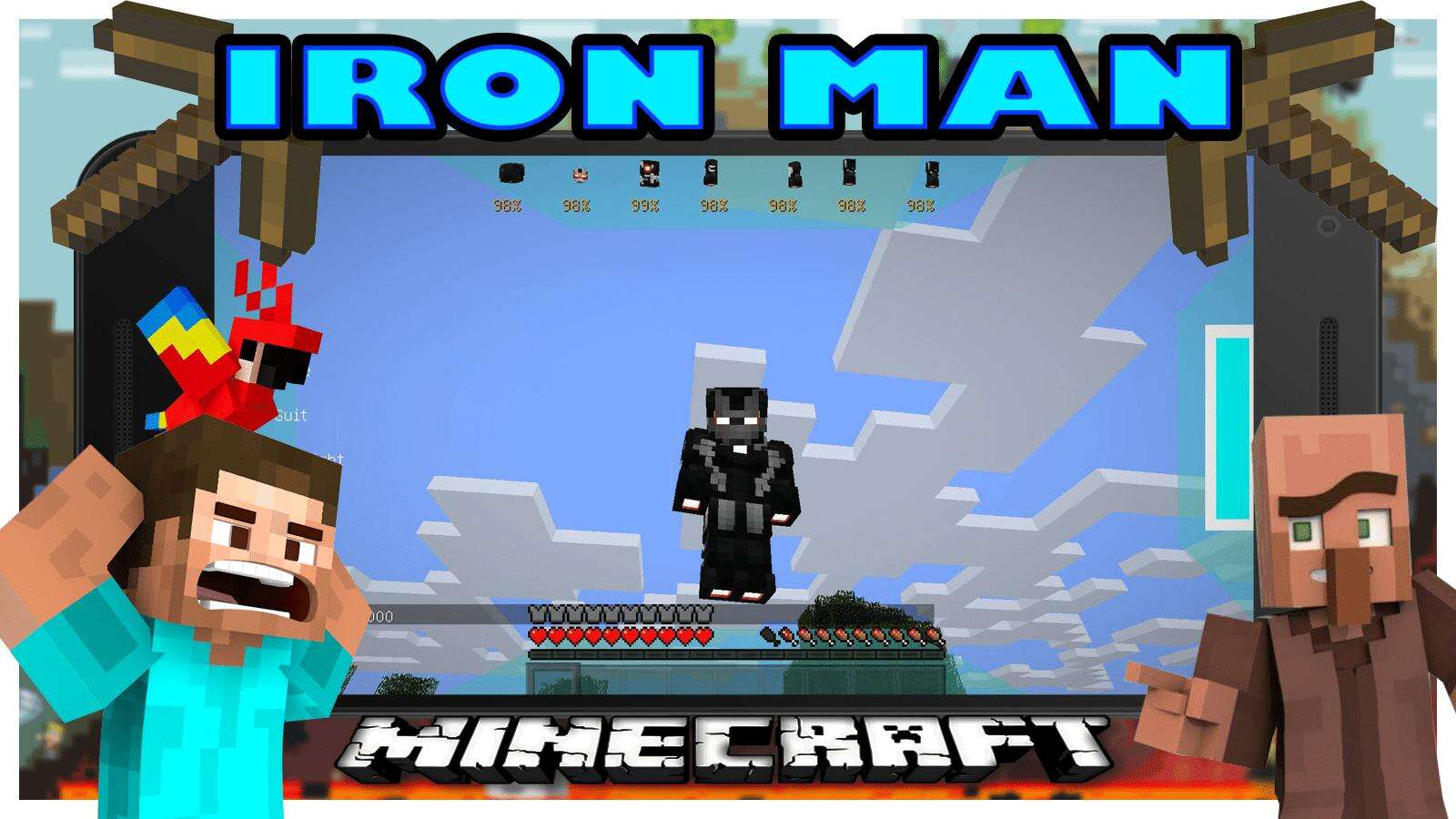 Iron Man Minecraft Mod MCPE