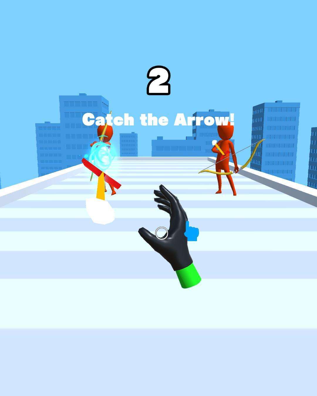 Arrow Catch 3D - action game