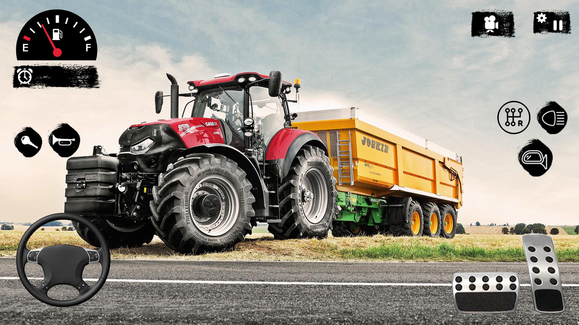 Offroad Tractor Trolley Drivin