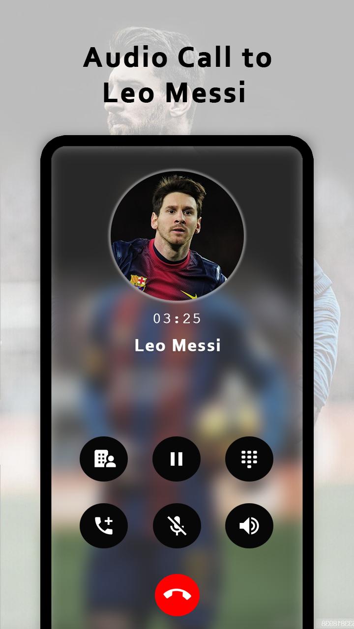 Messi Calling Video Call Fake